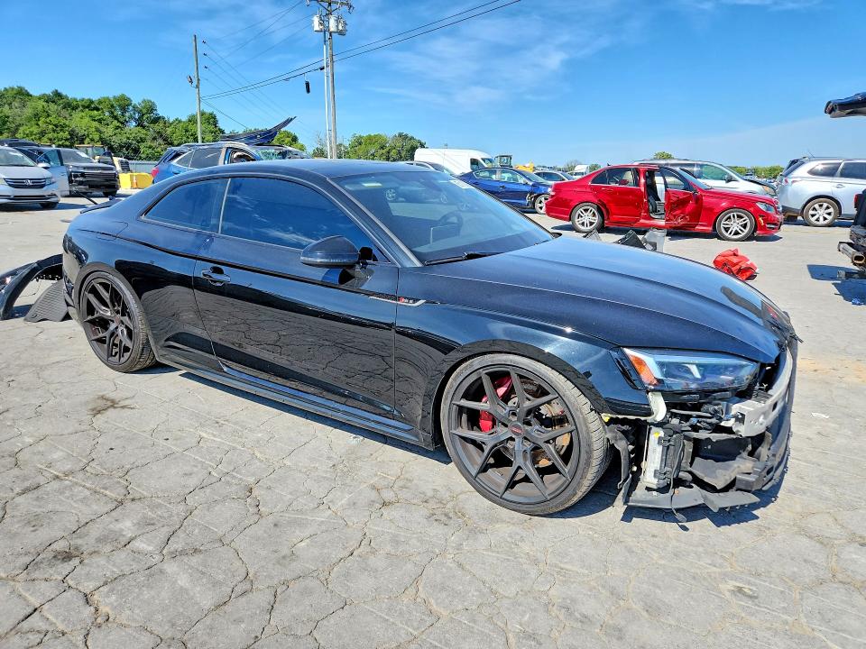 2018 Audi Rs5 VIN WUAPWAF58JA904263 COPART salvage auction — FRONT END, Tn - Salvage Certificate, sold $19,000 on 2026-08-24 (photo 4)