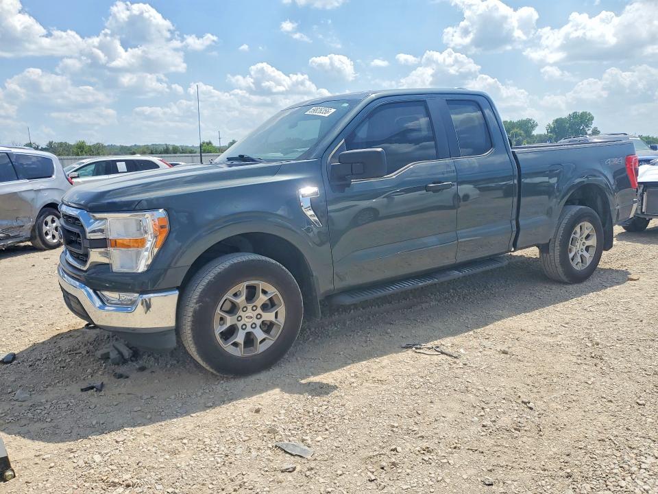 2021 Ford F-150 VIN 1FTFX1E50MKE48135 — COPART salvage auction photo