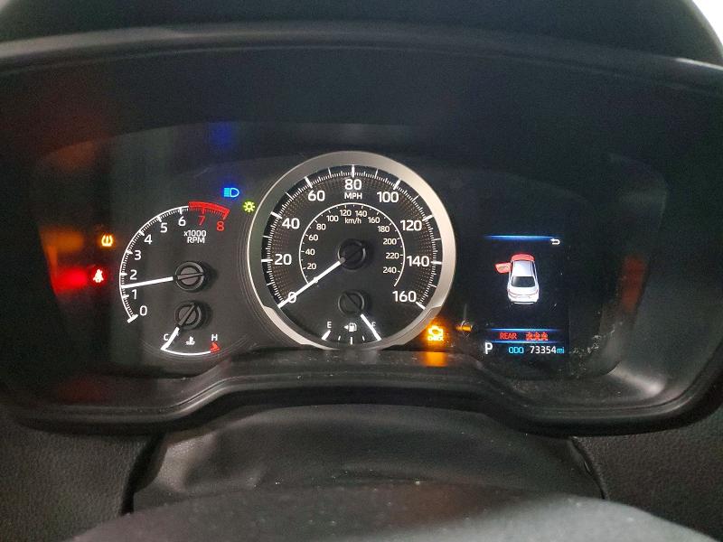 2022 Toyota Corolla VIN 5YFEPMAE7NP275056 COPART salvage auction — ALL OVER, PA - CERTIFICATE OF SALVAGE, sold $3,550 on 2026-07-22 (photo 9)