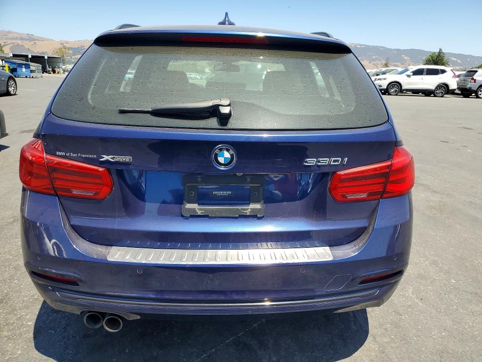 2017 BMW 3er VIN WBA8K3C50HK678878 COPART salvage auction — FRONT END, Ca - Salvage Certificate, sold $3,850 on 2026-07-30 (photo 6)