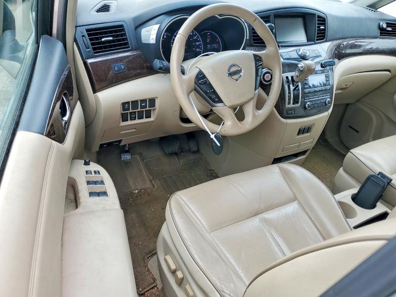 2011 Nissan Quest VIN JN8AE2KP1B9007702 COPART salvage auction — MINOR DENT/SCRATCHES, Wa - Vehicle Cert Of Ownership-Titl, sold $275 on 2026-07-27 (photo 8)