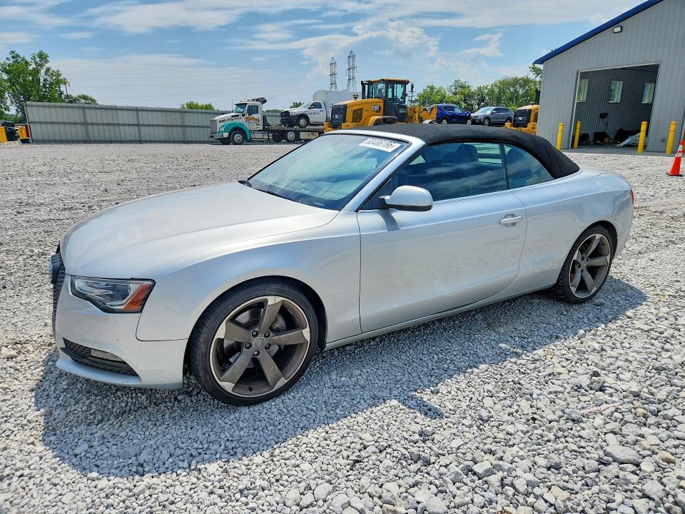 2014 Audi A5 VIN WAULFAFHXEN006913 COPART salvage auction — MECHANICAL, Oh - Certificate Of Title, sold $90 on 2026-07-24 (photo 1)