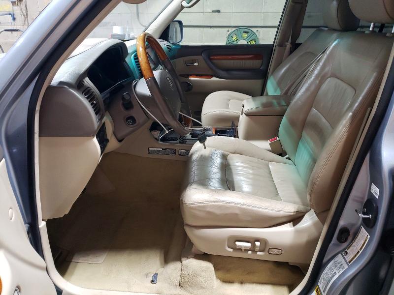2005 Lexus Lx 470 VIN JTJHT00W253551614 COPART salvage auction — FRONT END, Mn - Cert Of Title-Salvage, sold $275 on 2026-07-30 (photo 7)