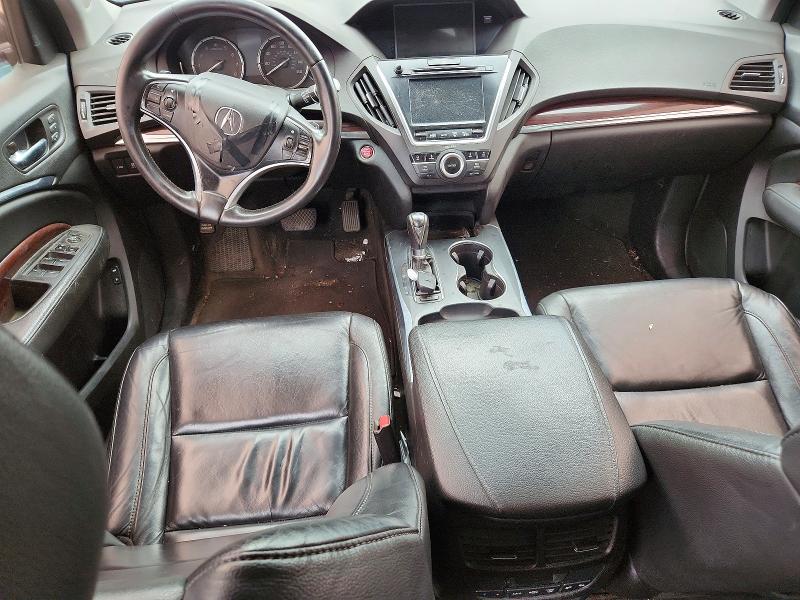 2015 Acura Mdx VIN 5FRYD4H40FB013488 COPART salvage auction — FRONT END, La - Permit To Sell, sold $275 on 2026-07-22 (photo 8)