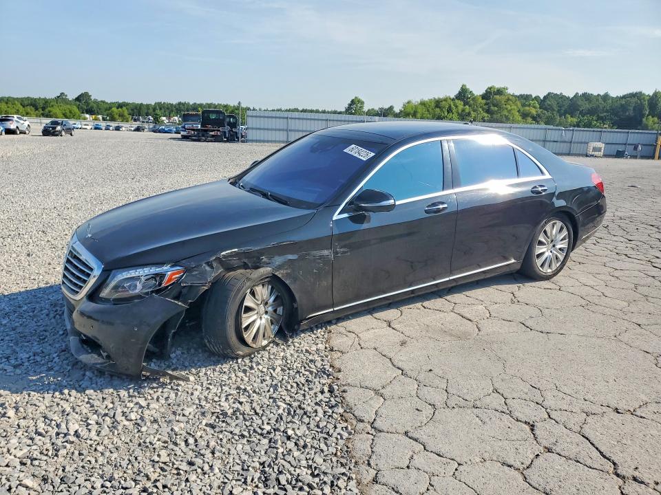 2015 Mercedes-benz S-klasse VIN WDDUG8FBXFA182786 COPART salvage auction — FRONT END, Tn - Salvage Certificate, sold $4,600 on 2026-08-20 (photo 1)