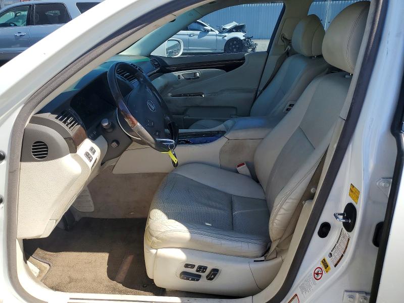 2007 Lexus Ls VIN JTHBL46FX75040410 COPART salvage auction — MINOR DENT/SCRATCHES, CA - DIS/DLR/EXP ONLY CLEAN TITLE, sold $90 on 2026-07-21 (photo 7)