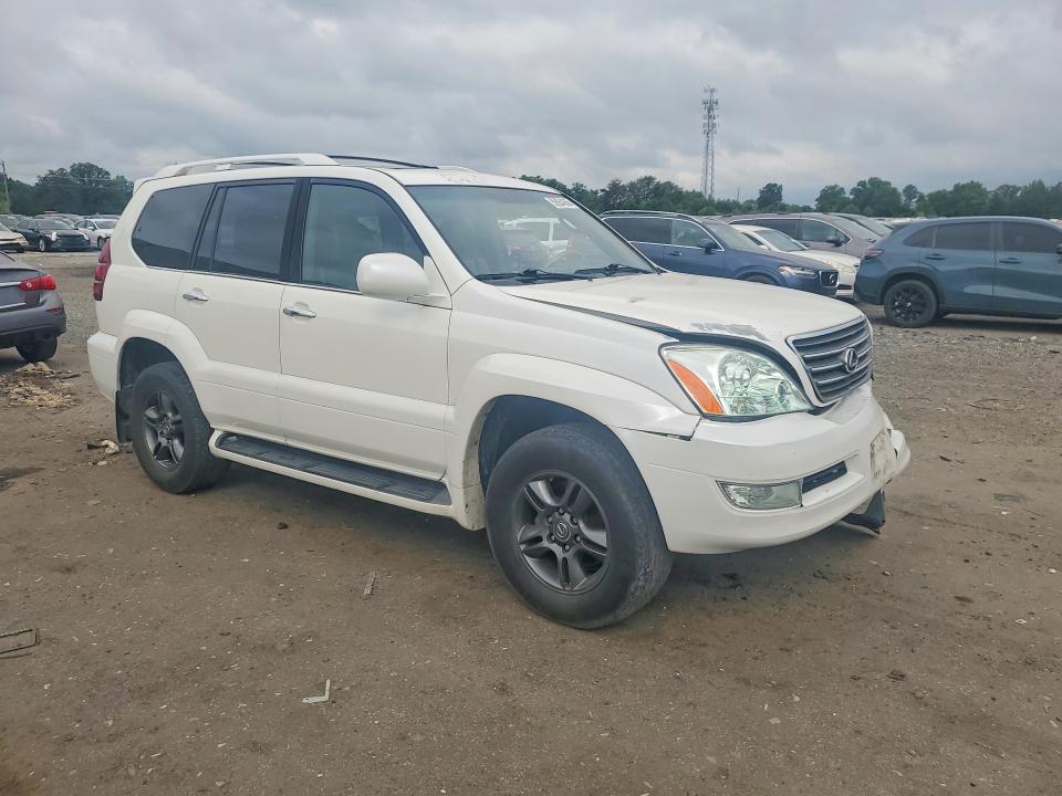 2007 Lexus Gx 470 VIN JTJBT20X070129663 COPART salvage auction — FRONT END, VA - CERT OF TITLE - SALVAGE, sold $4,950 on 2026-07-22 (photo 4)