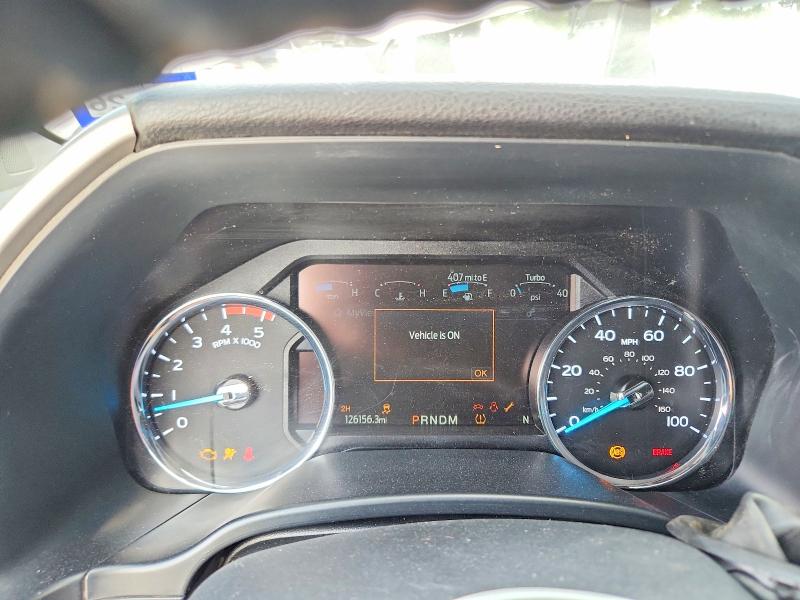2021 Ford F-350 super duty VIN 1FT8W3DT6MED28782 COPART salvage auction — FRONT END, Tx - Salvage Vehicle Title, sold $7,600 on 2026-07-28 (photo 9)