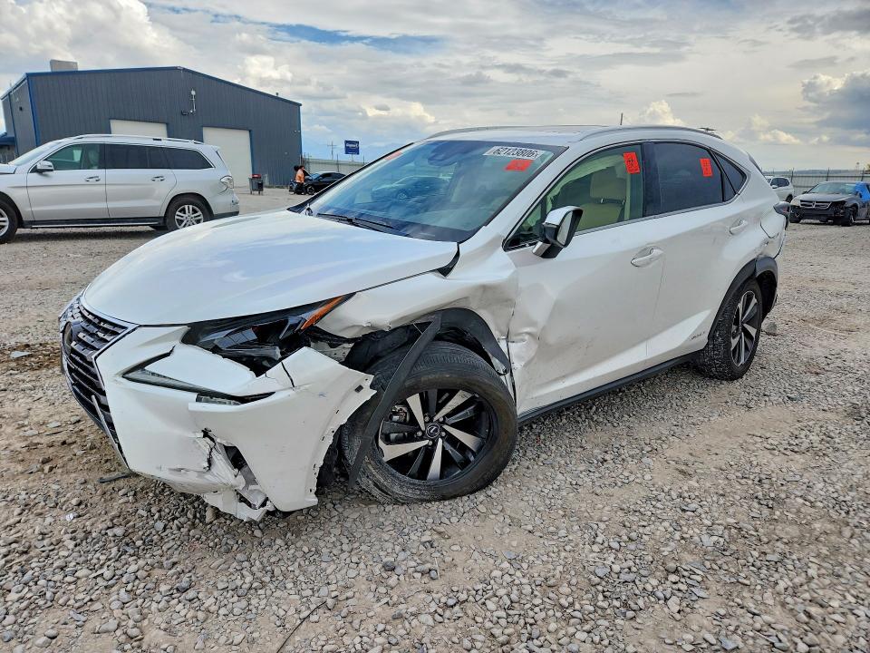 2021 Lexus Nx VIN JTJGJRDZXM5012266 — COPART salvage auction photo