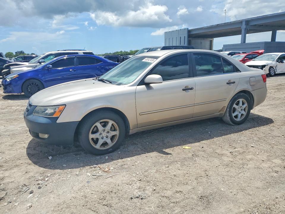 2006 Hyundai Sonata VIN 5NPEU46F16H009735 COPART salvage auction — MINOR DENT/SCRATCHES, Fl - Certificate Of Title, sold $550 on 2026-07-09 (photo 1)