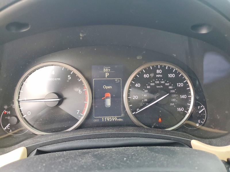 2015 Lexus Nx 200t VIN JTJYARBZ0F2011056 COPART salvage auction — FRONT END, Tx - Salvage Vehicle Title, sold $875 on 2026-07-28 (photo 9)