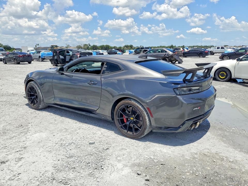 2017 Chevrolet Camaro VIN 1G1FJ1R61H0159103 COPART salvage auction — NORMAL WEAR, Ca - Cert Of Title-Salvaged, sold $9,700 on 2026-07-28 (photo 2)