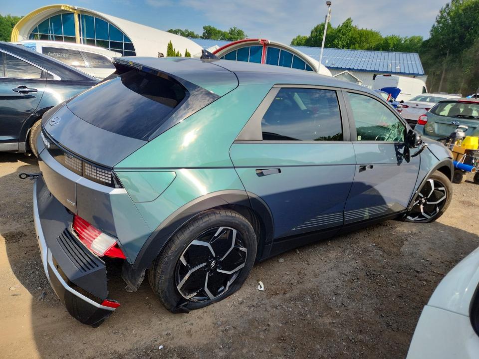 2023 Hyundai Ioniq 5 VIN KM8KNDAF2PU141431 COPART salvage auction — ALL OVER, CT - CERT OF TITLE-SALVAGE, sold $5,000 on 2026-07-23 (photo 3)