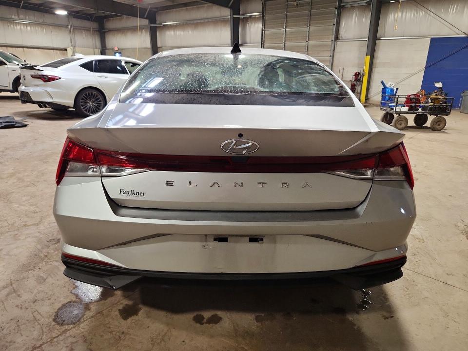 2021 Hyundai Elantra VIN 5NPLL4AG7MH032105 COPART salvage auction — UNDERCARRIAGE, Pa - Certificate Of Salvage, sold $15 on 2026-07-29 (photo 6)