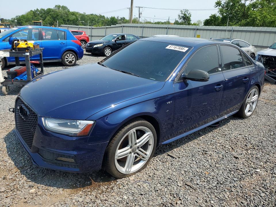2014 Audi Rs4 VIN WAUKGAFL4EA061331 COPART salvage auction — WATER/FLOOD, Nj - Cert Of Title-Salvage Flood, sold $2,150 on 2026-07-31 (photo 1)