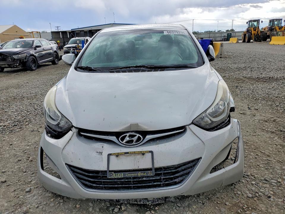 2014 Hyundai Elantra VIN 5NPDH4AE7EH492211 COPART salvage auction — FRONT END, Co - Public - Salvage Title, sold $325 on 2026-07-28 (photo 5)