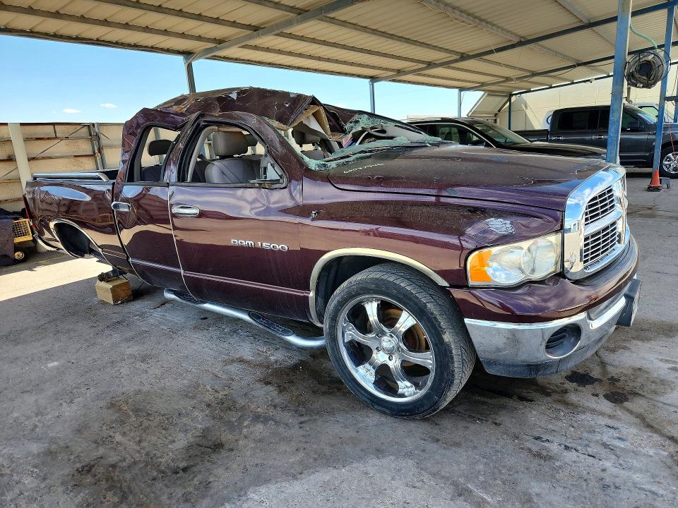 2004 Dodge Ram 1500 VIN 1D7HA18KX4J135052 COPART salvage auction — ROLLOVER, Nm - Certificate Of Title (P), sold $250 on 2026-07-10 (photo 4)