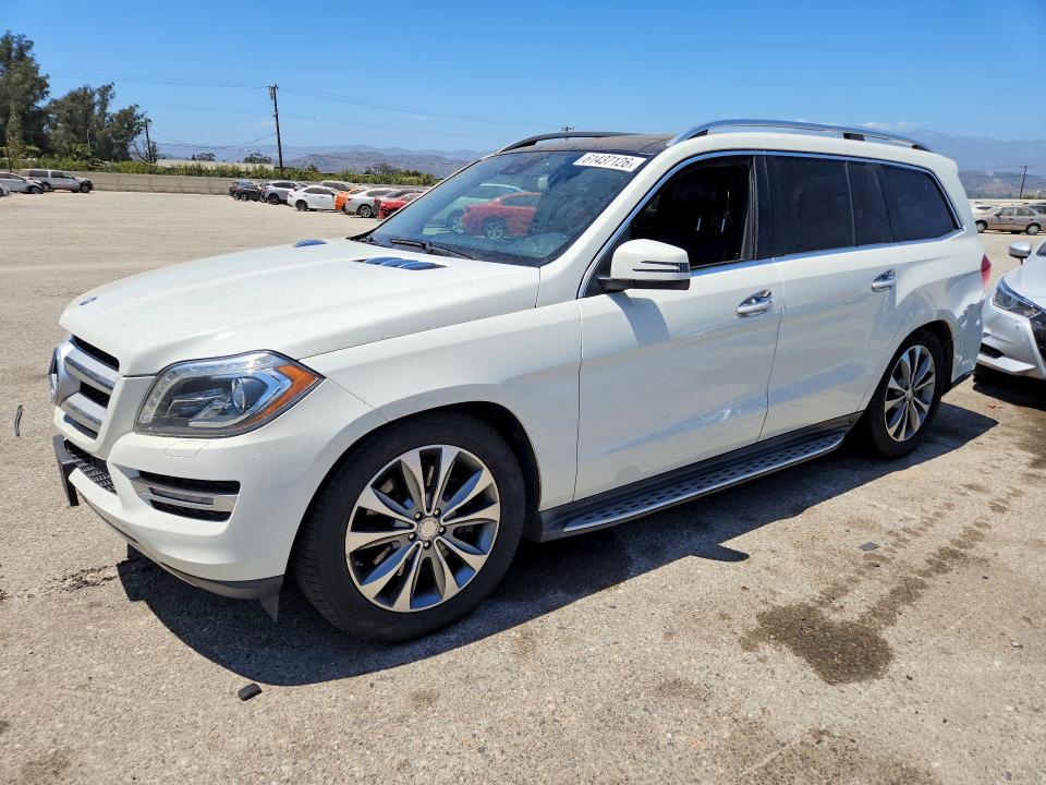 2013 Mercedes-Benz GL-Class VIN 4JGDF7CE1DA140148 COPART salvage auction — REAR END, CA - DIS/DLR/EXP ONLY CLEAN TITLE, sold $1,200 on 2026-09-10 (photo 1)
