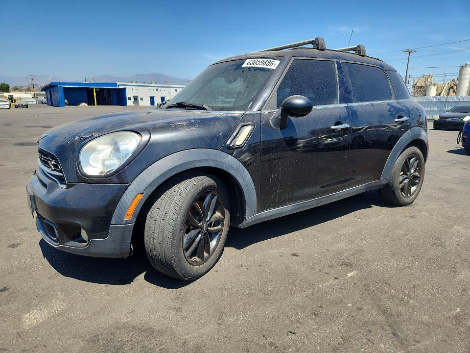 2016 Mini Cooper VIN WMWZC3C54GWT08834 COPART salvage auction — SIDE, Ca - Dis/Dlr/Exp Only Clean Title, sold $1,400 on 2026-08-12 (photo 1)