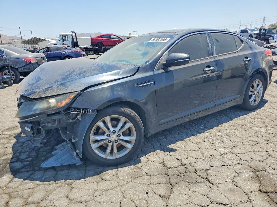 2013 Kia Optima VIN 5XXGN4A7XDG228613 COPART salvage auction — FRONT END, Ca - Salvage Certificate, sold $275 on 2026-07-16 (photo 1)