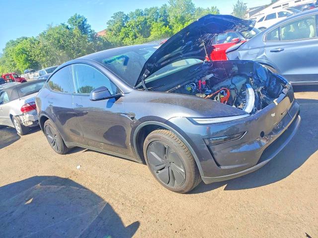 2026 Tesla Model y VIN 7SAYGDEDXTF548176 COPART salvage auction — FRONT END, Ny - Cert Of Title-Salvage (P), sold $4,300 on 2026-07-24 (photo 4)