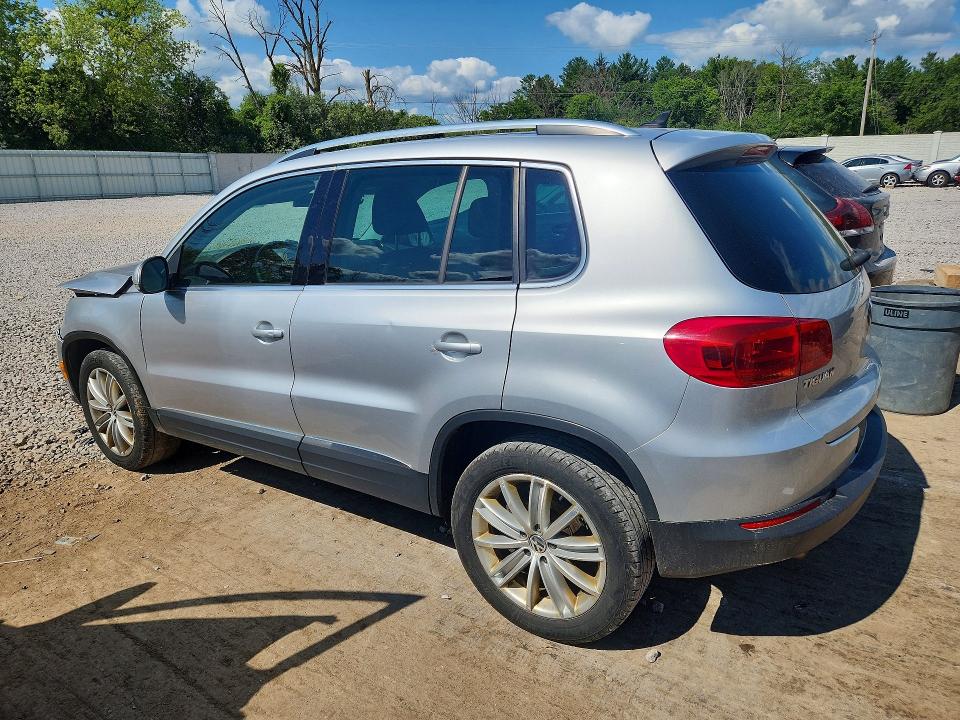2015 Volkswagen Tiguan VIN WVGBV7AX6FW106100 COPART salvage auction — FRONT END, Wi - Junked Vehicle Bill Of Sale, sold $425 on 2026-08-17 (photo 2)