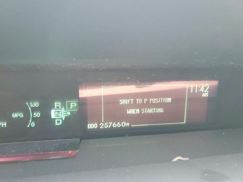 2010 Toyota Prius VIN JTDKN3DUXA0170294 COPART salvage auction — SIDE, Fl - Cert Of Title Slvg Rebuildable, sold $725 on 2026-07-28 (photo 9)