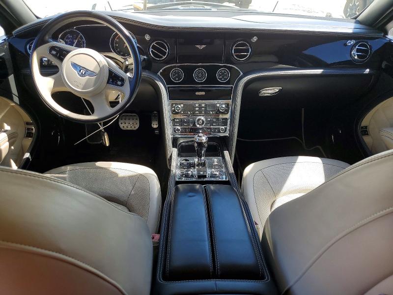 2016 Bentley Mulsanne VIN SCBBG7ZH3GC002262 COPART salvage auction — WATER/FLOOD, Ca - Salvage Certificate, sold $35,000 on 2026-07-25 (photo 8)