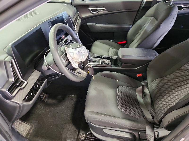 2025 Kia Sportage VIN KNDPUCDF8S7370416 COPART salvage auction — FRONT END, Va - Cert Of Title - Salvage, sold $7,000 on 2026-07-31 (photo 7)