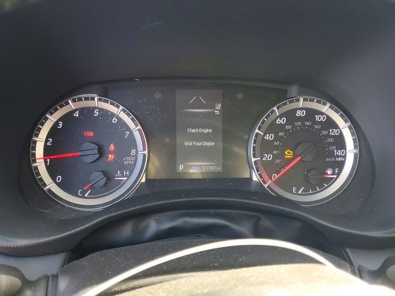 2021 Toyota Highlander VIN 5TDZZRAH2MS532777 COPART salvage auction — FRONT END, Ca - Salvage Certificate, sold $10,300 on 2026-08-21 (photo 9)