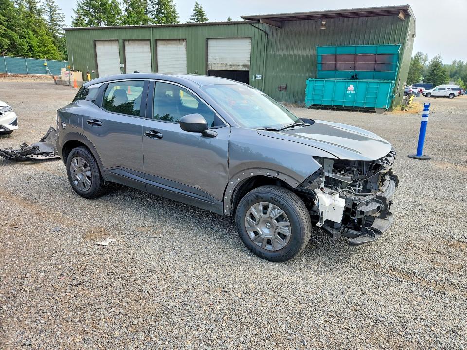 2025 Nissan Kicks VIN 3N8AP6BB0SL372742 COPART salvage auction — FRONT END, Wa - Vehicle Cert Of Ownership-Titl (P), sold $8,200 on 2026-07-27 (photo 4)