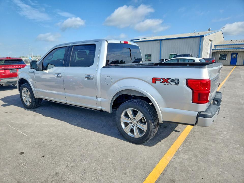 2018 Ford F-150 VIN 1FTEW1E59JFE67494 COPART salvage auction — HAIL, Ok - Cert Of Title-Salvage, sold $15,200 on 2026-07-31 (photo 2)
