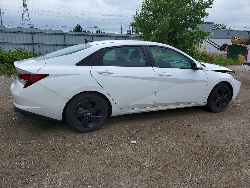 2022 Hyundai Elantra VIN KMHLM4AG4NU243083 COPART salvage auction — UNDERCARRIAGE, On - Permit Salvage, sold $2,800 on 2026-07-28 (photo 3)