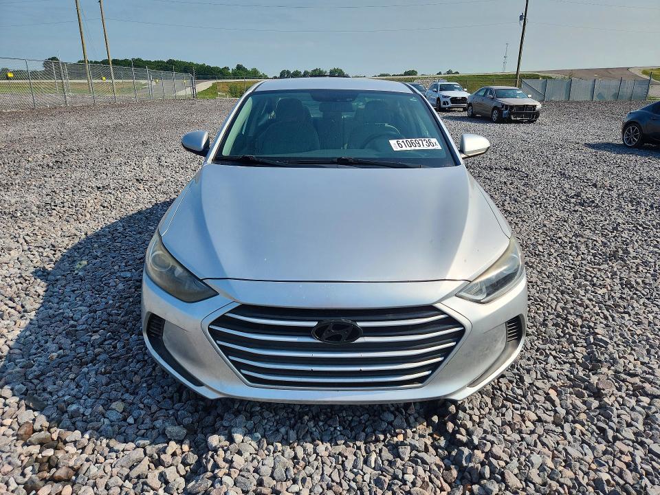 2017 Hyundai Elantra VIN KMHD74LFXHU113930 COPART salvage auction — FRONT END, In - Certificate Of Title, sold $500 on 2026-07-28 (photo 5)