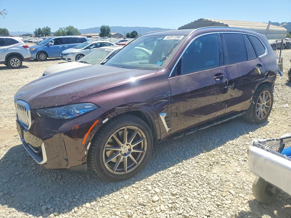 2025 BMW X5 VIN 5UX43EU00S9W94251 — COPART salvage auction photo