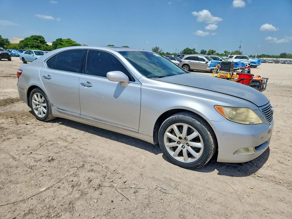 2008 Lexus Ls 460 VIN JTHBL46F485056863 COPART salvage auction — FRONT END, FL - CERTIFICATE OF TITLE, sold $575 on 2026-07-28 (photo 4)