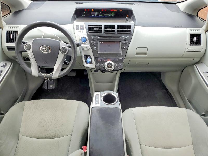 2012 Toyota Prius v VIN JTDZN3EU9C3028100 COPART salvage auction — MECHANICAL, Az - Certificate Of Title, sold $2,300 on 2026-07-23 (photo 8)