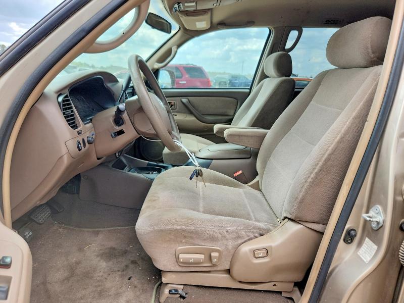 2004 Toyota Sequoia VIN 5TDZT34A64S225187 COPART salvage auction — MINOR DENT/SCRATCHES, TX - CERTIFICATE OF TITLE, sold $1,350 on 2026-07-14 (photo 7)
