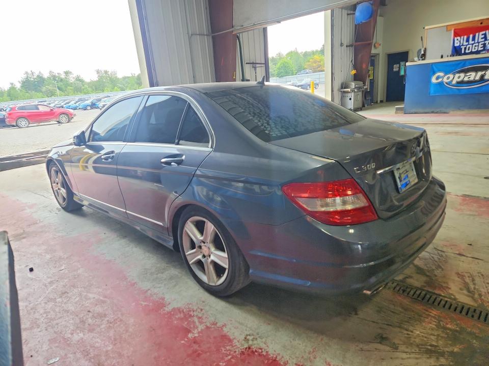 2011 Mercedes-benz C class VIN WDDGF5EB6BR181100 COPART salvage auction — SIDE, NV - SALVAGE TITLE, sold $225 on 2026-07-27 (photo 2)