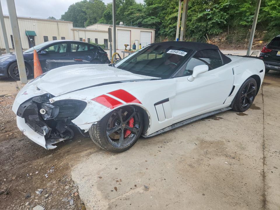 2013 Chevrolet Corvette VIN 1G1YW3DW0D5105057 — COPART salvage auction photo