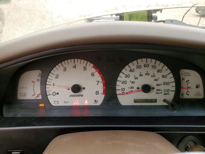 2001 Toyota Tacoma VIN 5TEHN72N31Z739791 COPART salvage auction — NORMAL WEAR, MA - CERTIFICATE OF TITLE, sold $500 on 2026-07-23 (photo 9)