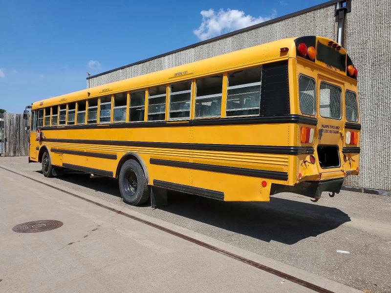 2013 Thomas School bus VIN 1T88T9E26D1157880 COPART salvage auction — REAR END, MN - CERT OF TITLE-SALVAGE, sold $575 on 2026-09-07 (photo 3)