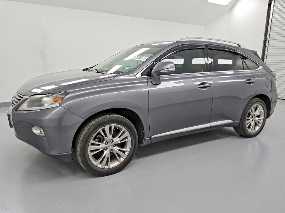 2013 Lexus Rx 350 VIN 2T2ZK1BA2DC124131 COPART salvage auction — SIDE, Tx - Certificate Of Title, sold $5,800 on 2026-07-30 (photo 1)