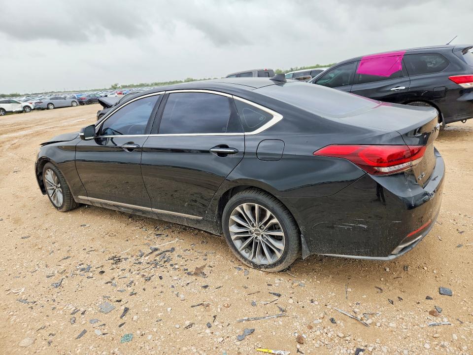 2015 Hyundai Genesis VIN KMHGN4JE9FU088562 COPART salvage auction — MECHANICAL, Tx - Certificate Of Title (P), sold $1,200 on 2026-07-30 (photo 2)
