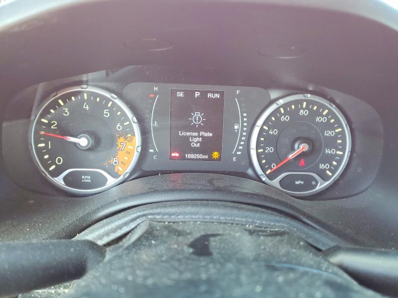 2017 Jeep Renegade VIN ZACCJABB9HPF99534 COPART salvage auction — FRONT END, Pa - Certificate Of Salvage, sold $850 on 2026-07-27 (photo 9)