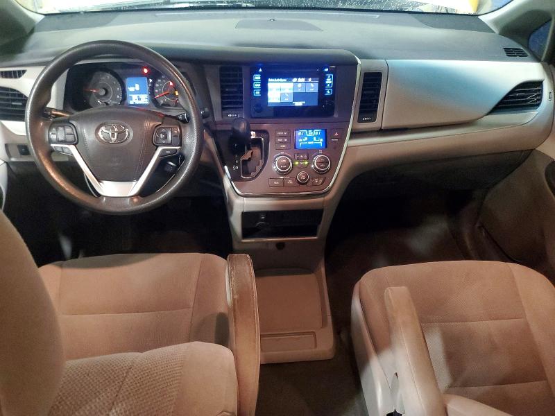 2015 Toyota Sienna VIN 5TDZK3DC1FS563362 COPART salvage auction — FRONT END, PA - CERTIFICATE OF SALVAGE, sold $2,050 on 2026-07-31 (photo 8)