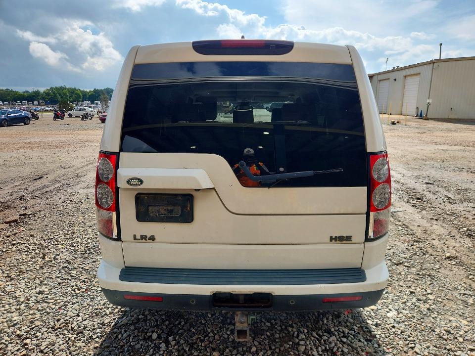 2010 Land rover Lr4 VIN SALAM2D48AA545448 COPART salvage auction — WATER/FLOOD, Al - Cert Of Title-Flood Salvage, sold $200 on 2026-07-29 (photo 6)
