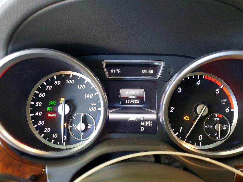 2013 Mercedes-benz M-klasse VIN 4JGDA2EB5DA238586 COPART salvage auction — FRONT END, Salvage Title, sold $60 on 2026-07-24 (photo 9)