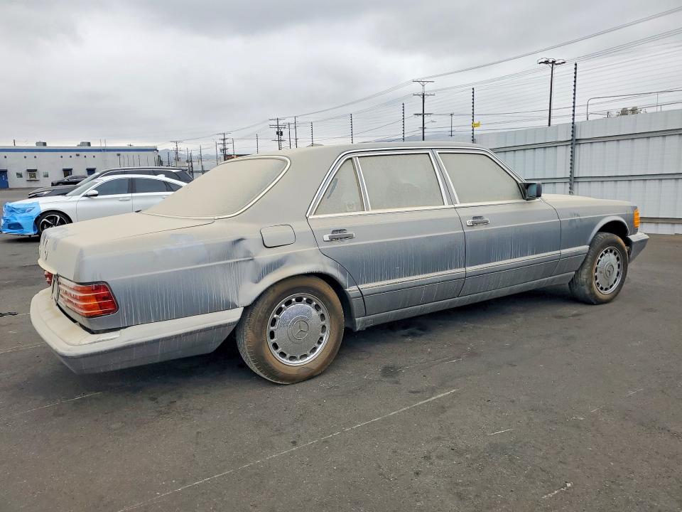 1988 Mercedes-benz 560 VIN WDBCA39D7JA398223 COPART salvage auction — REAR END, Ca - Salvage Certificate, sold $4,100 on 2026-07-13 (photo 3)