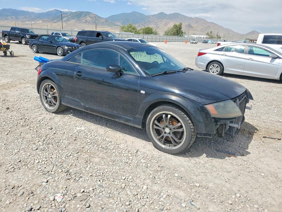 2002 Audi Tt quattro VIN TRUWT28N521029557 COPART salvage auction — FRONT END, Ut - Certificate Of Title, sold $300 on 2026-07-28 (photo 4)